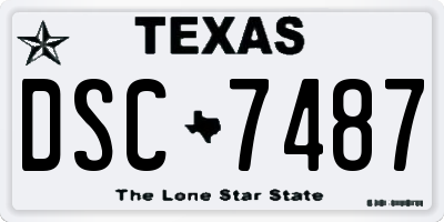 TX license plate DSC7487