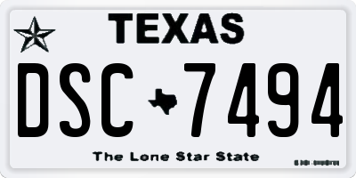 TX license plate DSC7494