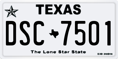 TX license plate DSC7501