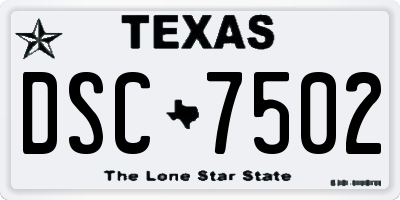 TX license plate DSC7502