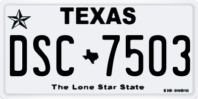 TX license plate DSC7503