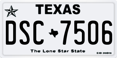 TX license plate DSC7506