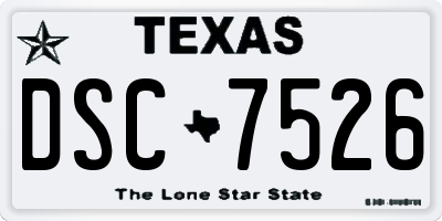 TX license plate DSC7526
