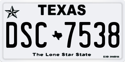 TX license plate DSC7538