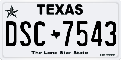 TX license plate DSC7543
