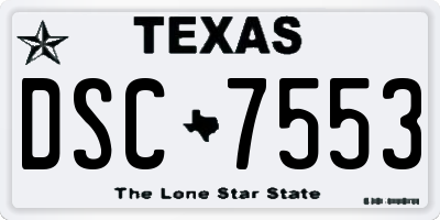 TX license plate DSC7553