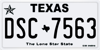TX license plate DSC7563