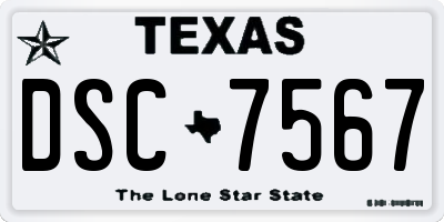 TX license plate DSC7567