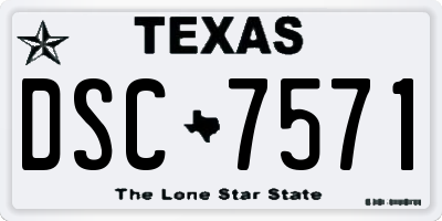 TX license plate DSC7571