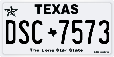 TX license plate DSC7573