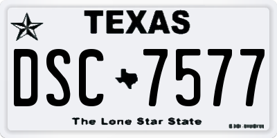 TX license plate DSC7577