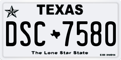 TX license plate DSC7580