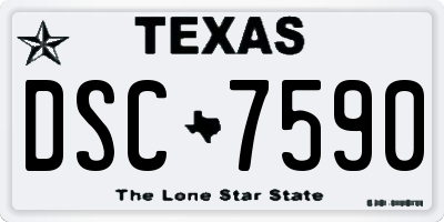 TX license plate DSC7590