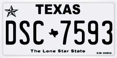 TX license plate DSC7593