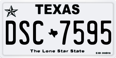 TX license plate DSC7595