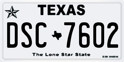 TX license plate DSC7602