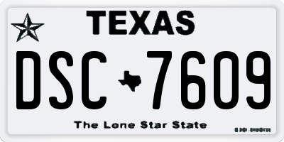 TX license plate DSC7609