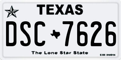 TX license plate DSC7626