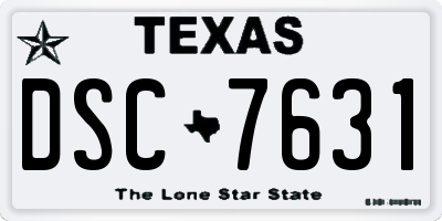 TX license plate DSC7631