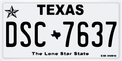 TX license plate DSC7637
