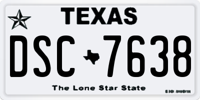 TX license plate DSC7638