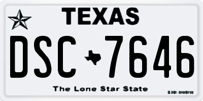 TX license plate DSC7646