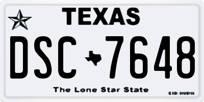 TX license plate DSC7648