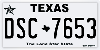 TX license plate DSC7653