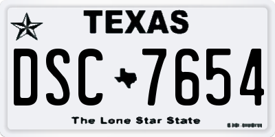 TX license plate DSC7654
