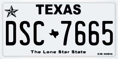 TX license plate DSC7665