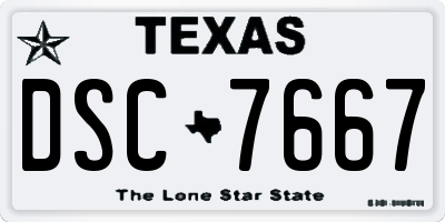 TX license plate DSC7667
