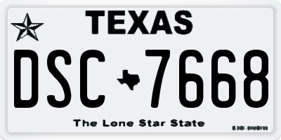 TX license plate DSC7668