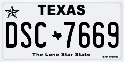 TX license plate DSC7669