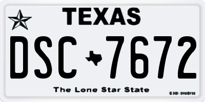 TX license plate DSC7672