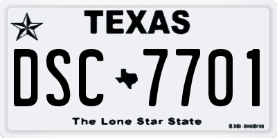 TX license plate DSC7701
