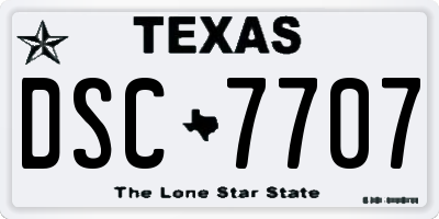 TX license plate DSC7707