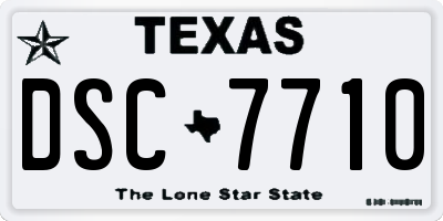 TX license plate DSC7710