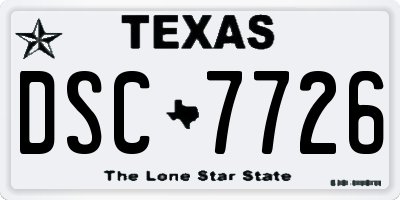 TX license plate DSC7726
