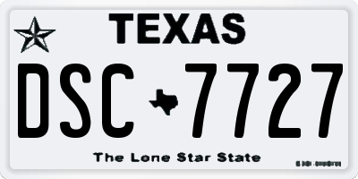 TX license plate DSC7727