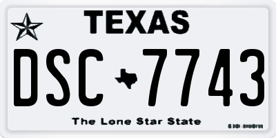 TX license plate DSC7743