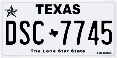 TX license plate DSC7745