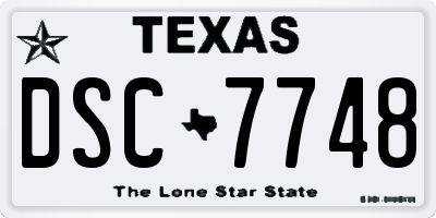 TX license plate DSC7748