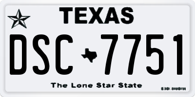 TX license plate DSC7751