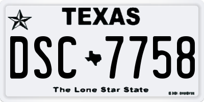 TX license plate DSC7758