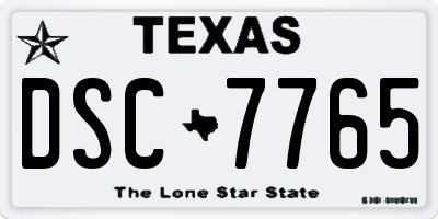 TX license plate DSC7765