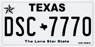 TX license plate DSC7770