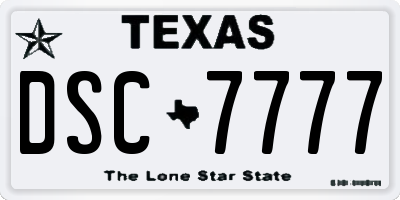 TX license plate DSC7777
