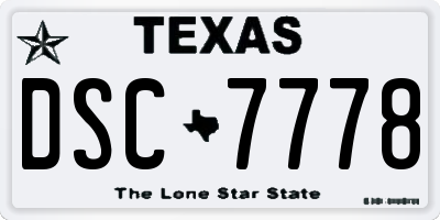 TX license plate DSC7778