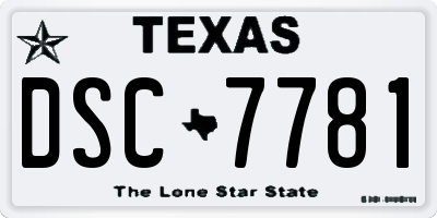 TX license plate DSC7781