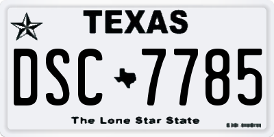 TX license plate DSC7785